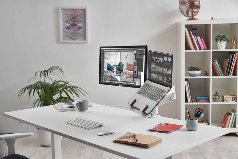 Lima Monitor Arm With Laptop Mount