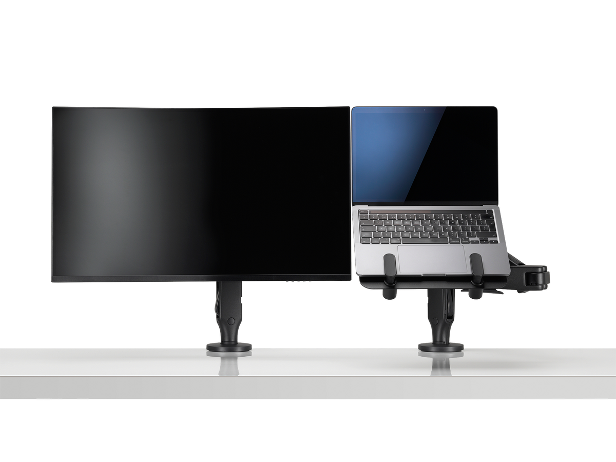 Ollin Laptop & Tablet Mount | Available in Grey, White, or Black