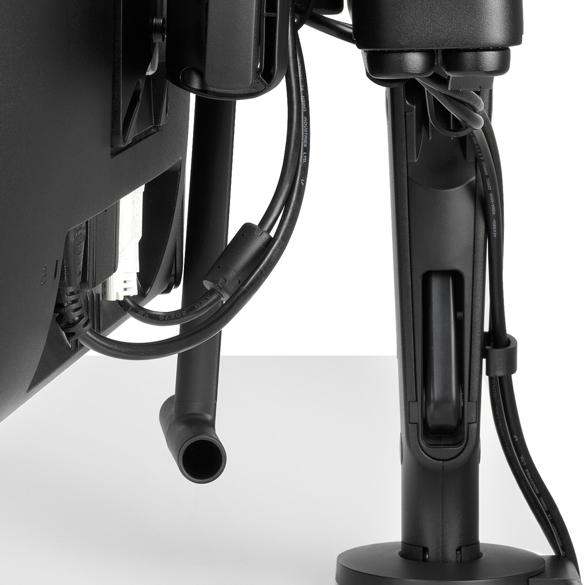 Ollin Dual Monitor Arm | Grey, White, or Black | CBS – Colebrook Ollin Dual Monitor Arm | Grey, White, or Black | CBS – Colebrook