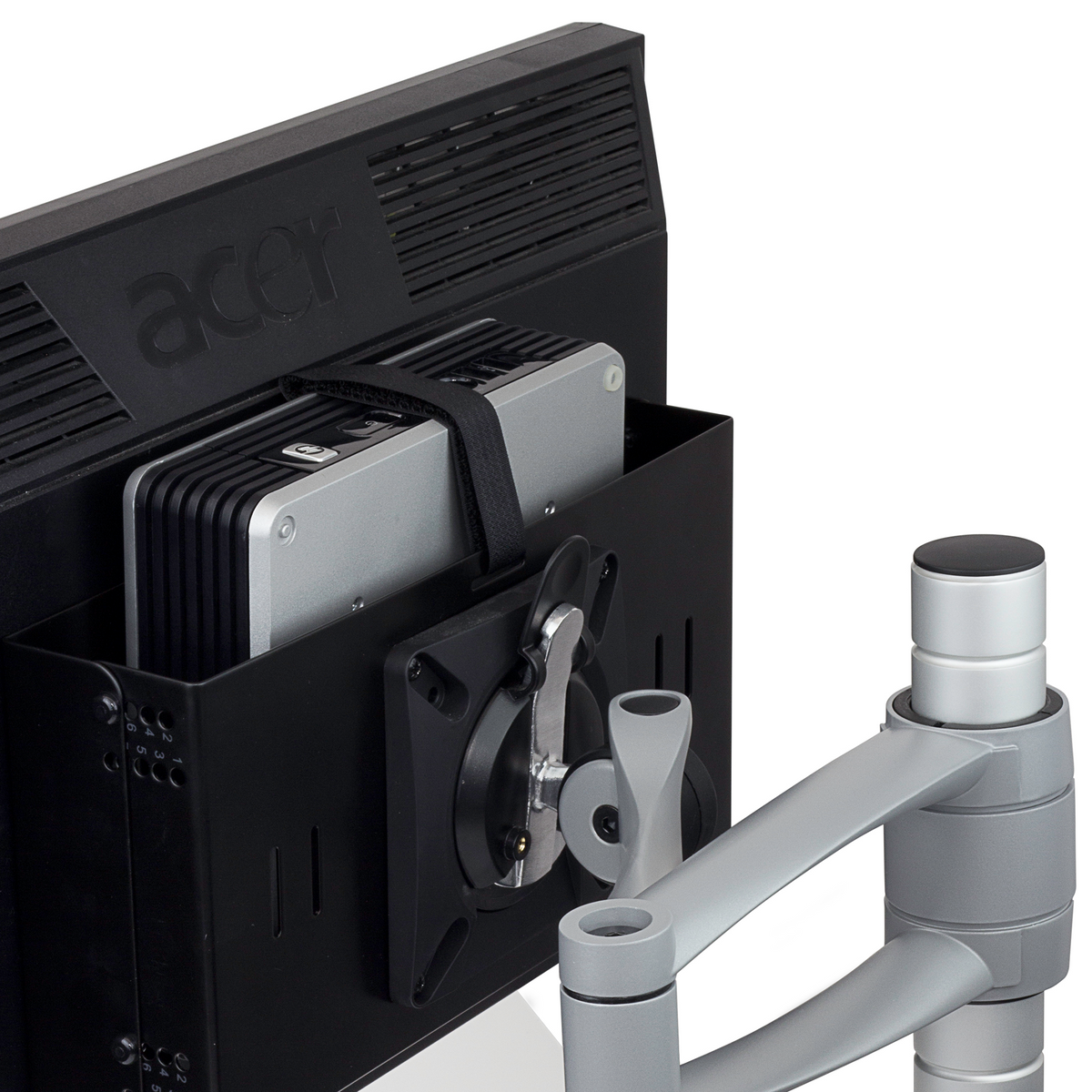 Think Computer Holder Thin Client Holder | Under Desk CPU Holder | CBS