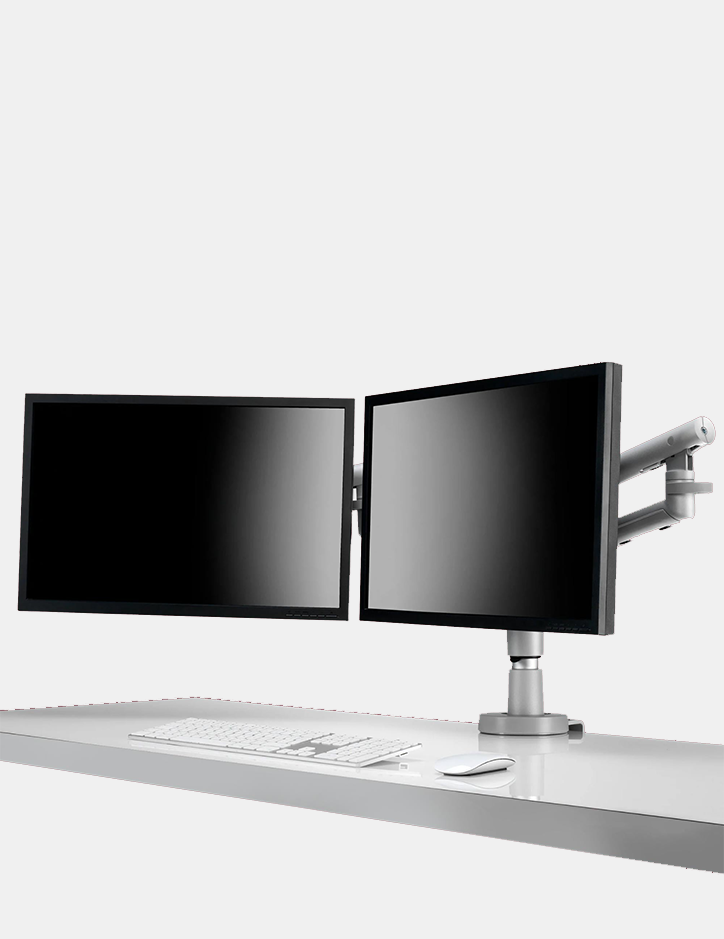 Bras pour moniteur Staxx™ (blanc)