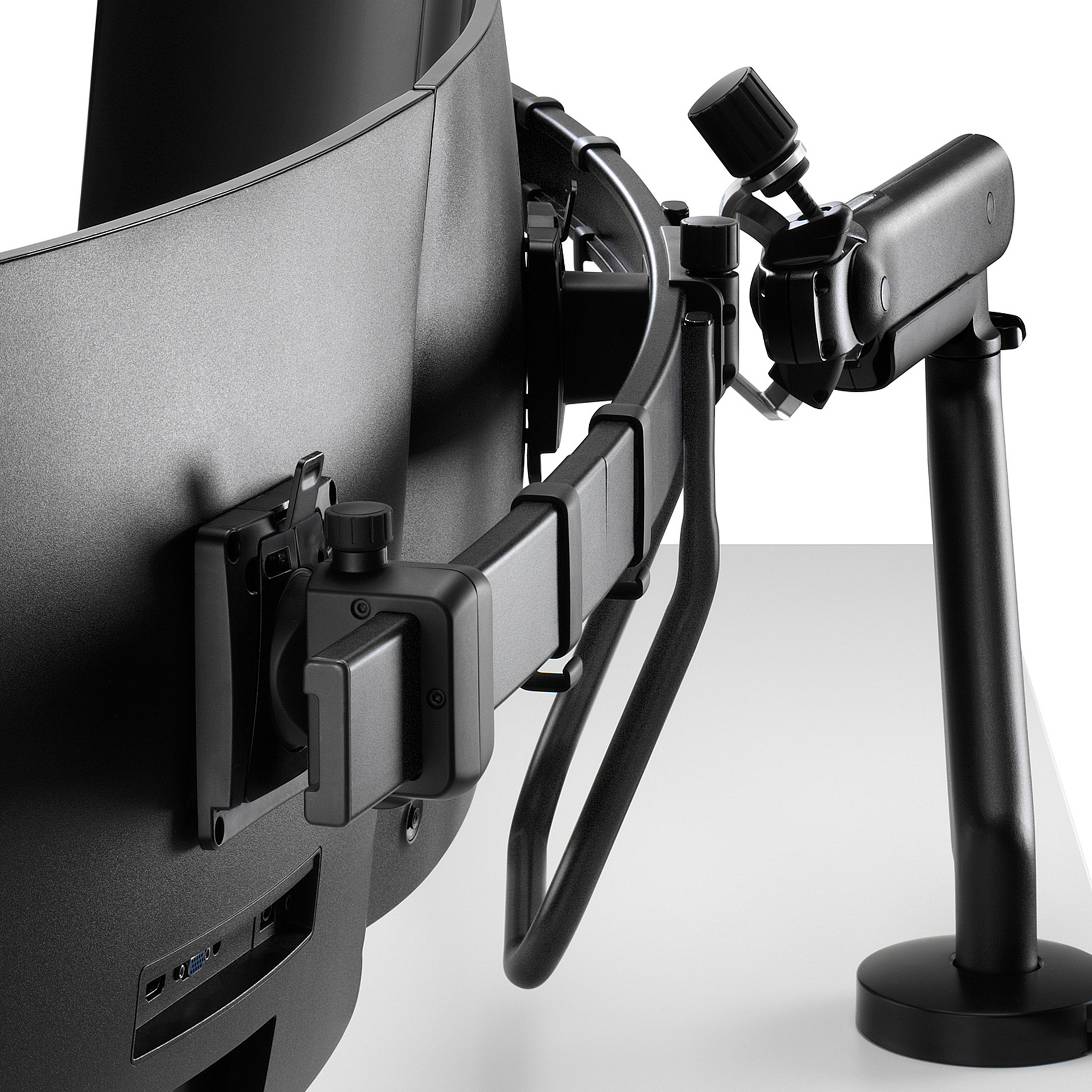 Flo X Multi Monitor Arm | Dual/Triple, White or Black | CBS – Colebrook ...
