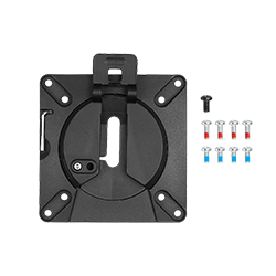 Friction adjustable VESA plate