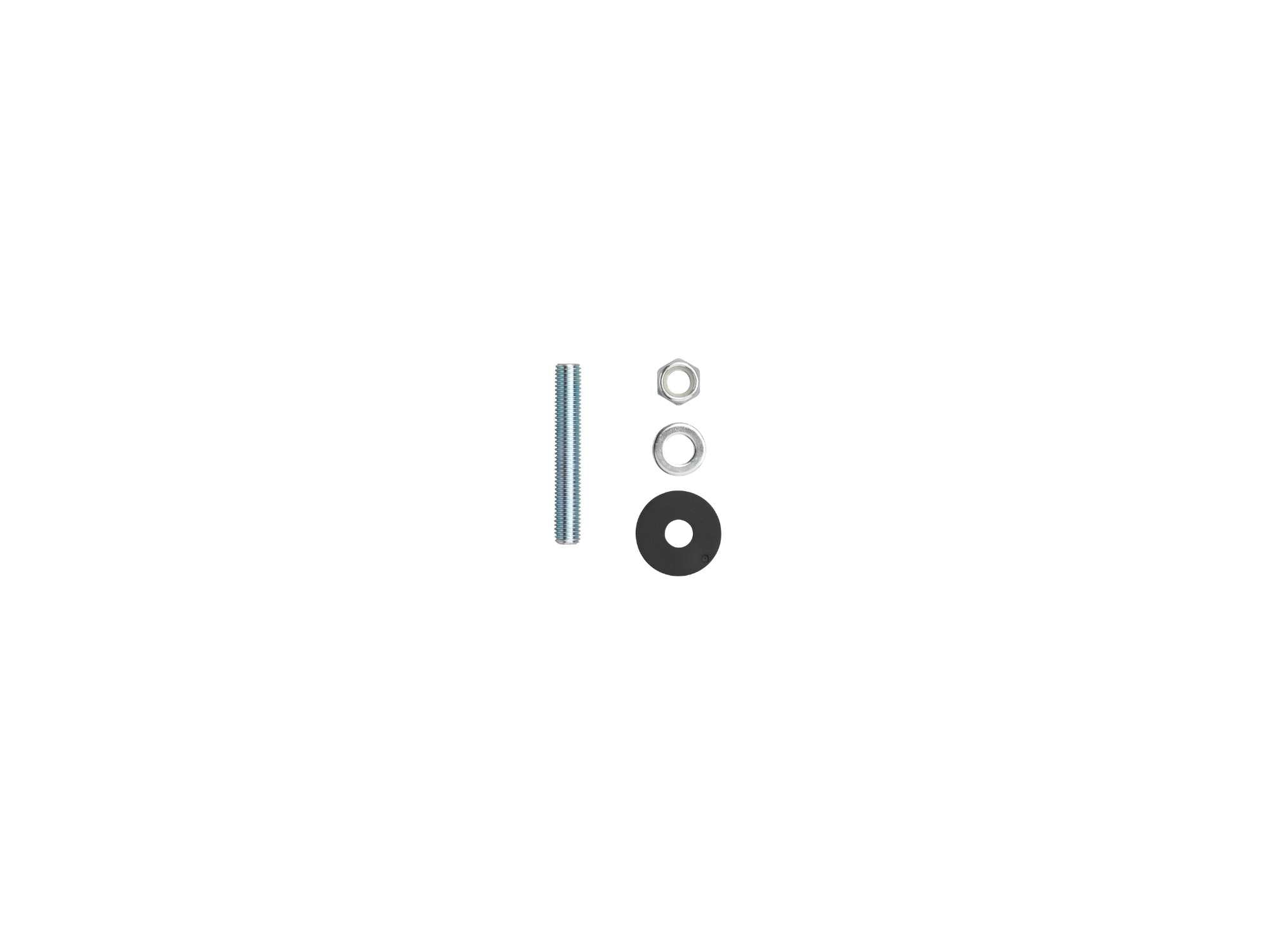 Through Desk Fixing Kit, Up To 35mm Desk Thickness