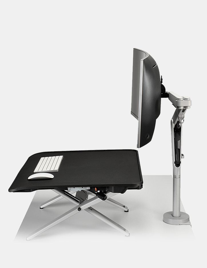Computer Sit Stand Riser How To Set Up An Ergonomic Workstation (10 Steps) | CBS – Colebrook ...